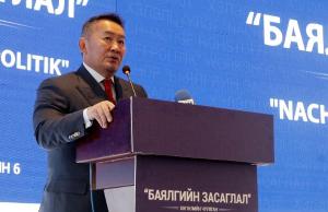 Khaltmaa Battulga - Präsident der Mongolei