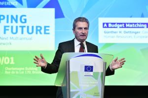 Günther Oettinger, EU-Kommissar für Haushalt und Personal