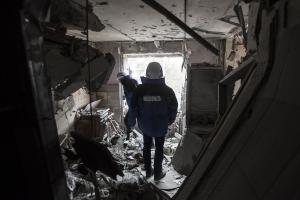 OSZE-Beobachter in der Ostukraine