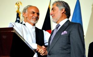 Ashraf Ghani Ahmadsai und Abdullah Abdullah | Foto: Wikimedia/U.S. Department of State