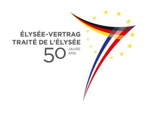 Logo 50 Jahre Élysée-Vertrag