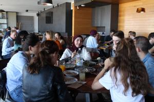 Working lunch: young voices