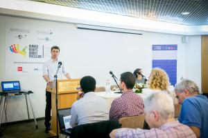 Greetings: Mr. Stas Lincehvsky, Project Manager, Konrad-Adenauer-Stiftung in Israel