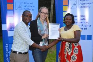 Handover of contract to Scholarship Holder
