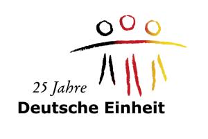 Logo 25 Jahre Deutsche Einheit