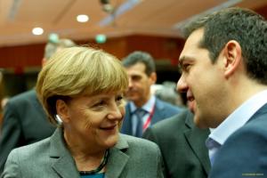 Angela Merkel, Alexis Tsipras