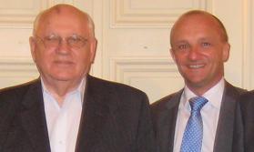 Michail Gorbatschow und Thomas Kunze