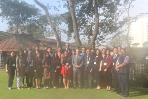 KASYP Jahrgang 2018/19 während des ersten Seminars in Colombo, Sri Lanka.