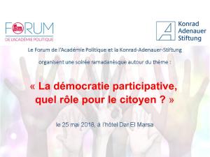 La démocratie participative, quel rôle pour le citoyen ?