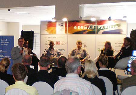 MdEP Michael Gahler; Panelteilnehmer