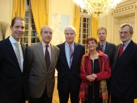 Nach dem Kolloquium lud der Bürgermeister von Bordeaux, Herr Alain Juppé, Premierminister a.D., alle Teilnehmer zu einem Empfang im Rathaus ein