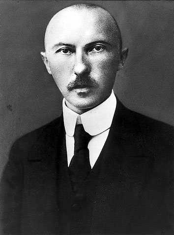 Adenauer in seiner Jugendzeit