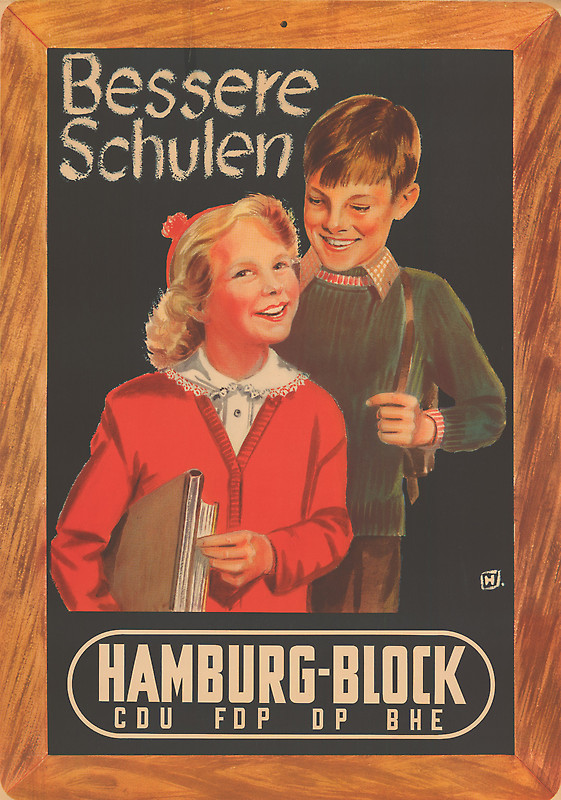 Die Schulpolitik spielte im Wahlkampf 1953 eine große Rolle Die Schulpolitik spielte im Wahlkampf 1953 eine große Rolle