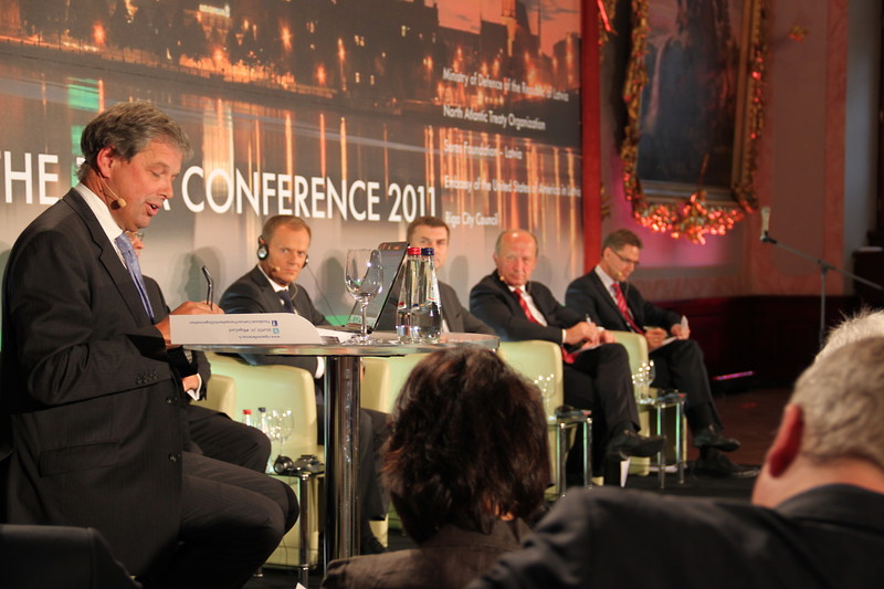 Fünf Ministerpräsidenten in Riga