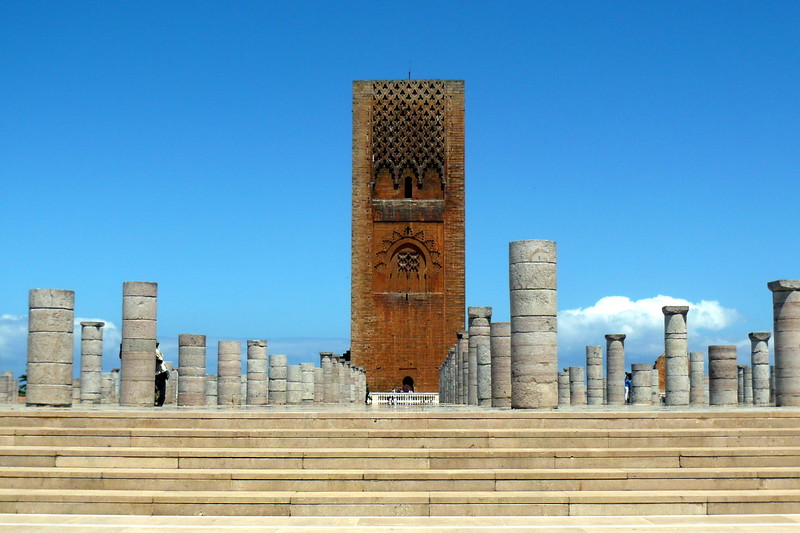 Das Wahrzeichen von Rabat, Tour Hassan