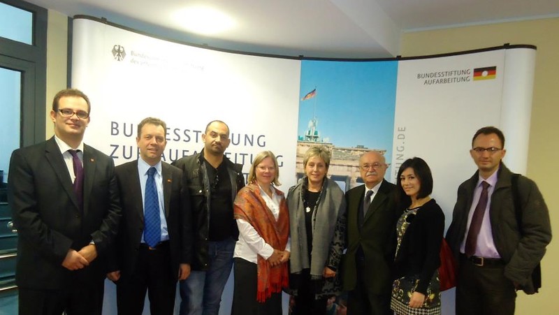Die albanische Expertengruppe zu Besuch bei der Bundesstiftung zur Aufarbeitung der SED-Diktatur in Berlin. November 2011
