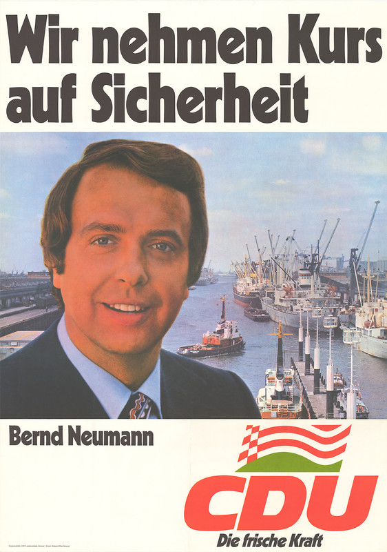 Plakat zur Bürgerschaftswahl 1975 Plakat zur Bürgerschaftswahl 1975