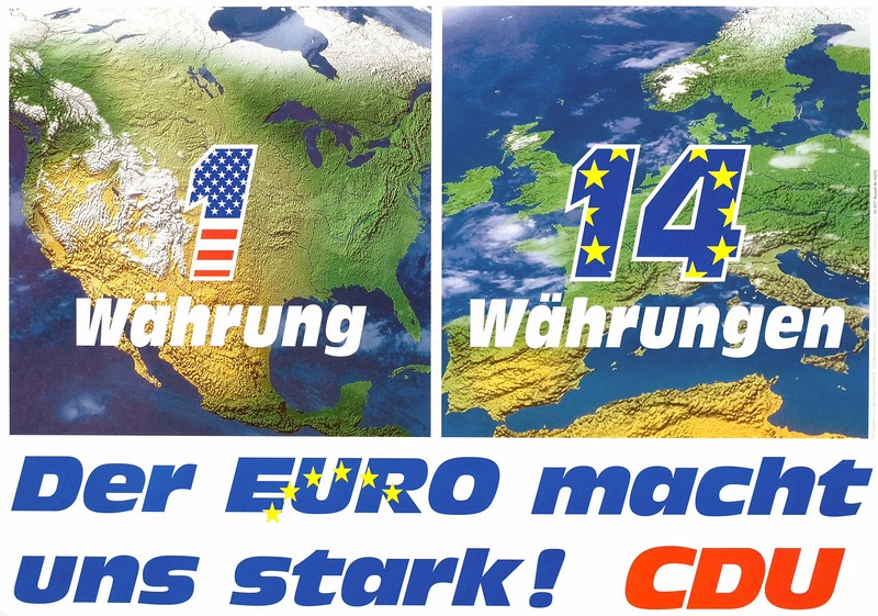 Wandzeitung der CDU von 1997. Wandzeitung der CDU von 1997.