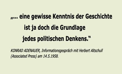 KONRAD ADENAUER, Informationsgespräch mit Herbert Altschull (Associated Press) am 14.5.1958. KONRAD ADENAUER, Informationsgespräch mit Herbert Altschull (Associated Press) am 14.5.1958.