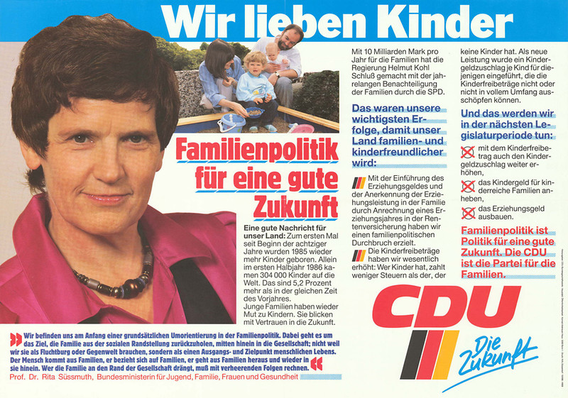 Rita Süssmuth - Wandzeitung Rita Süssmuth - Wandzeitung