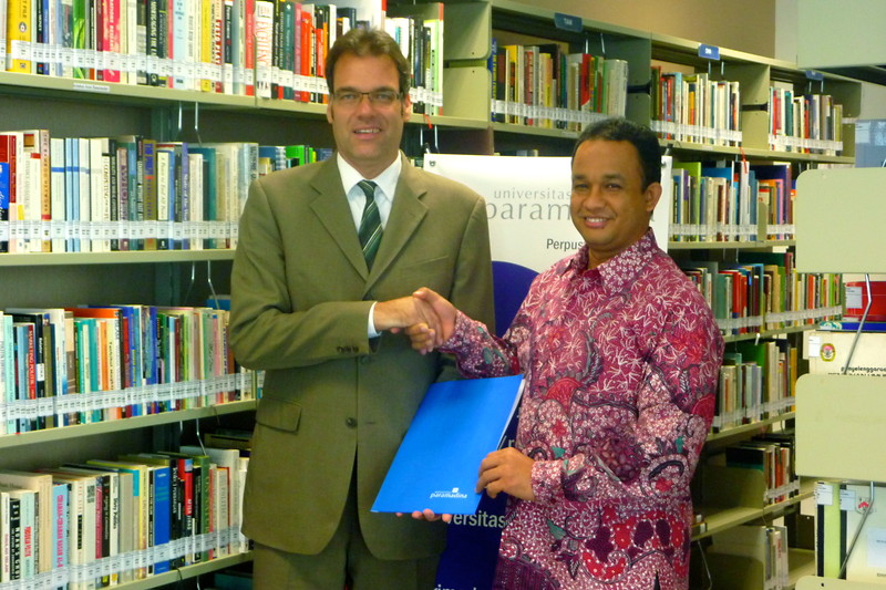 Dr. Jan Woischnik und Prof. Anies Baswedan Ph.D