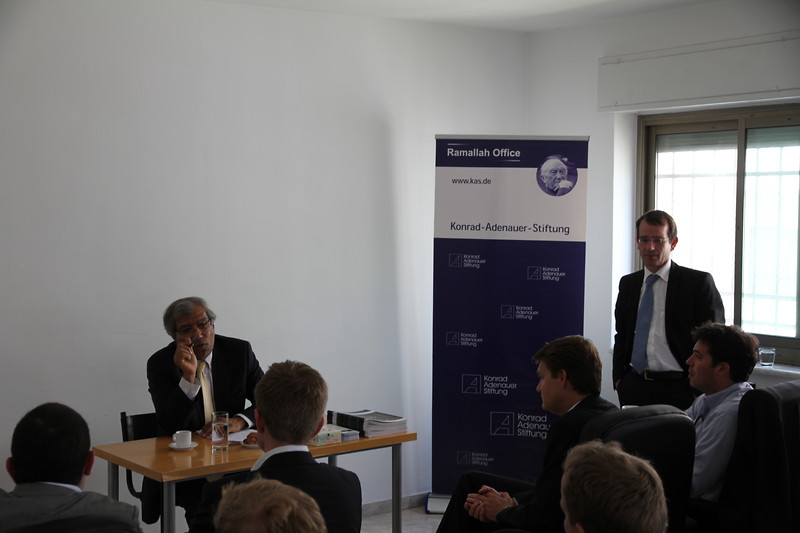 Dr. Khalil Shikaki vom „Palestinian Center for Policy and Survey Research“ (PSR)