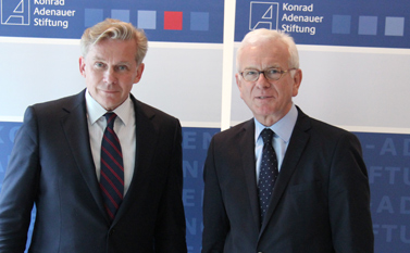 Audronis Azubalis und Dr. Hans-Gert Pöttering
