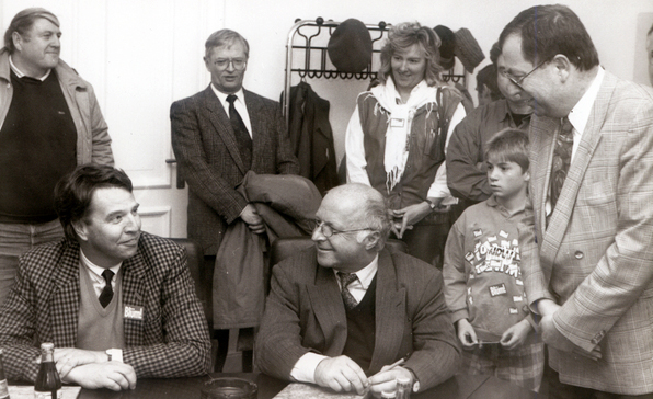 Helmut Linnsen mit Norbert Blüm