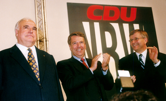 Helmut Kohl und Helmut Linssen