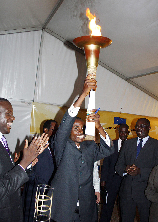 Launch of the Democracy Torch
