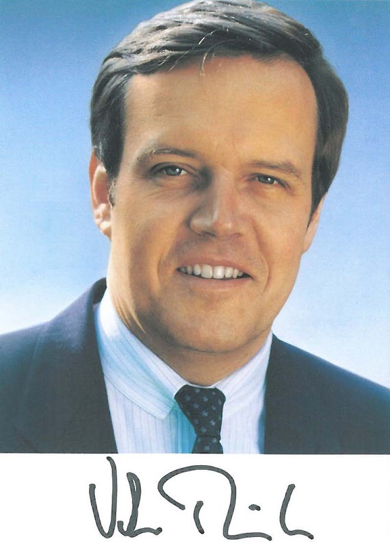Autogrammkarte Volker Rühe Autogrammkarte Volker Rühe