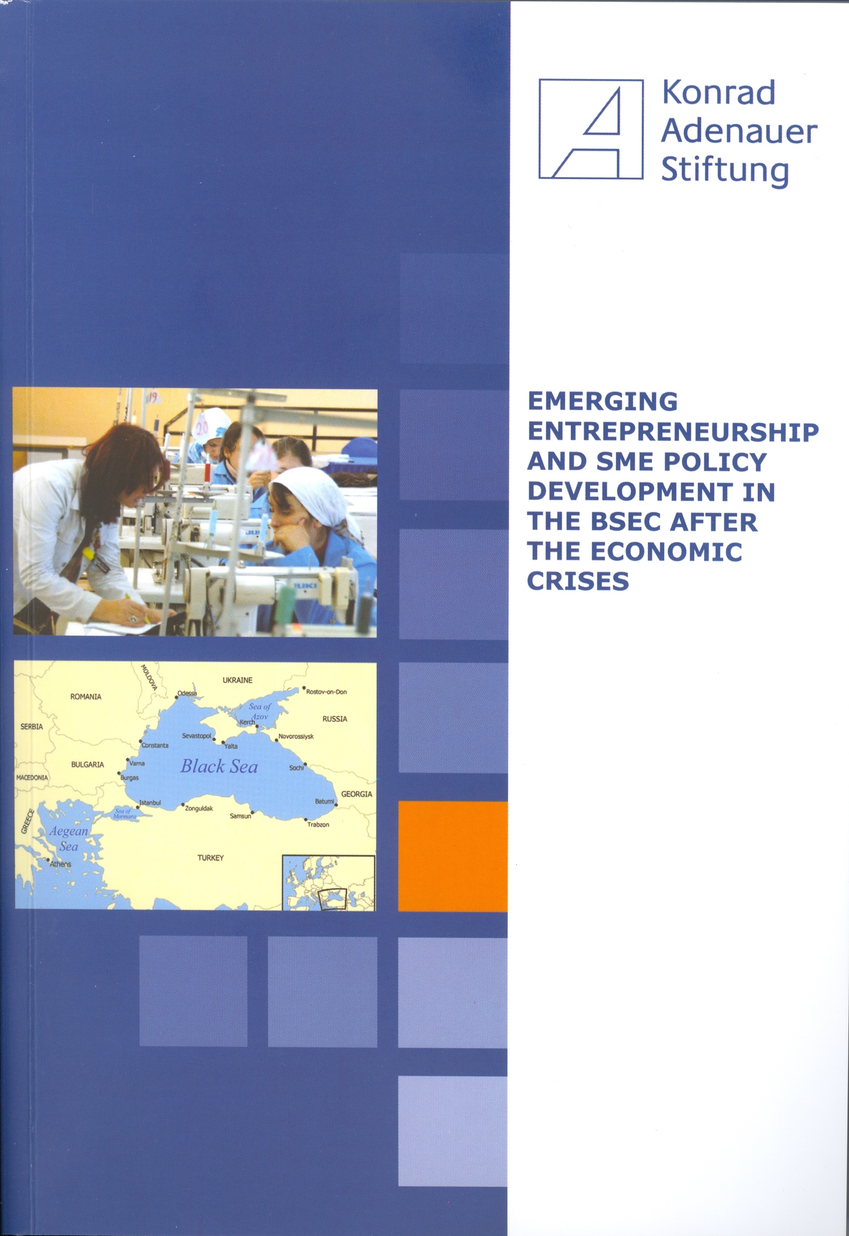 Cover: EMERGING ENTREPRENEURSHIP AND SME POLICY DEVELOPMENT IN THE BSEC AFTER THE ECONOMIC CRISES 