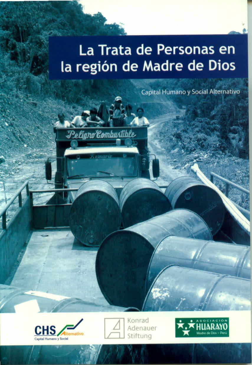 Cover: La Trata de Personas en la Región de Madre de Dios