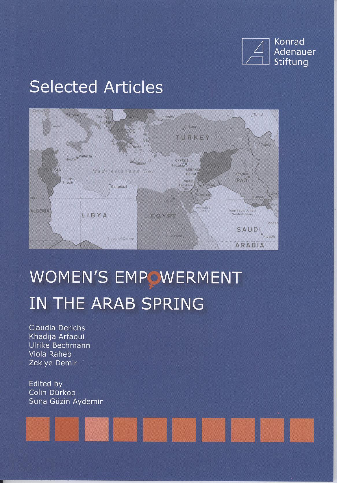 Cover: WOMEN`S EMPOWERMENT IN THE ARAB SPRING