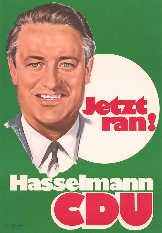 Wilfried Hasselmann, Plakat zur Landtagswahl 1970 Wilfried Hasselmann, Plakat zur Landtagswahl 1970