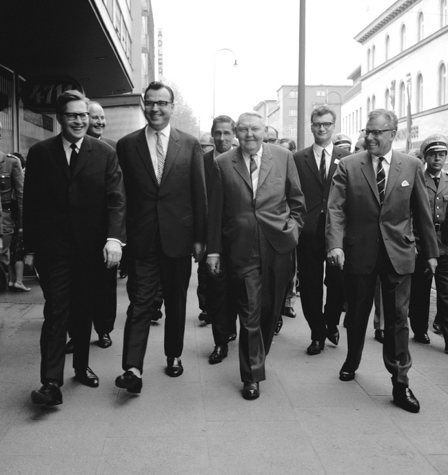 Bernhard Vogel, Helmut Kohl, Ludwig Erhard Bernhard Vogel, Helmut Kohl, Ludwig Erhard