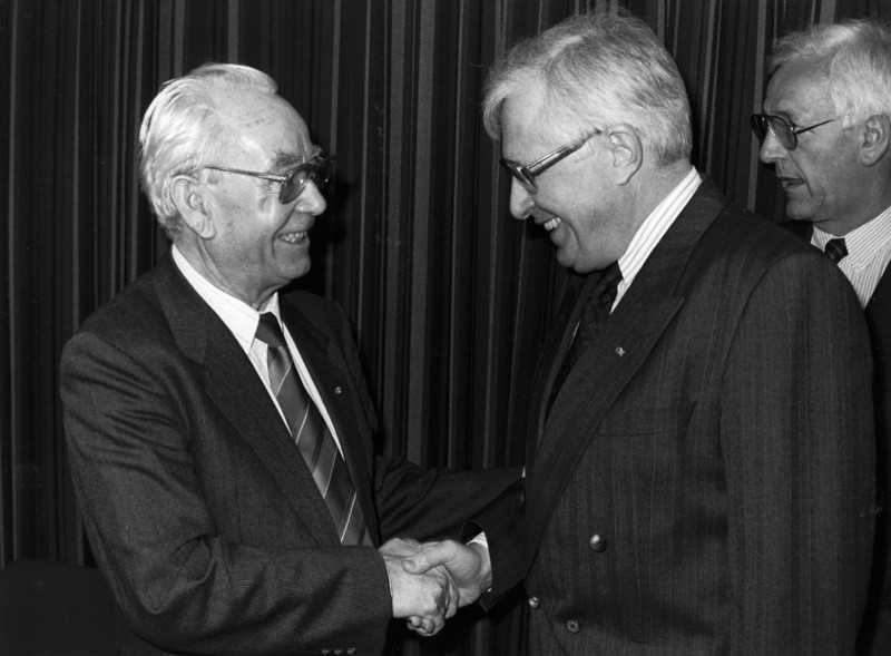 Bruno Heck und Bernhard Vogel Bruno Heck und Bernhard Vogel