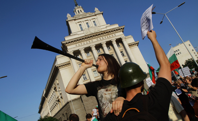 Proteste in Bulgarien Proteste in Bulgarien