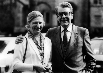 Köppler: Mit Ehefrau Erika Therese, geb. Dernbach, im Jahre 1975.