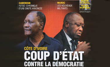 Titelbild RCI Jeune Afrique Dez 2010 (Ausschnitt)