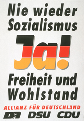 Wahlplakat 1990 Wahlplakat 1990