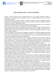 Konrad Adenauer Stiftung Rapoarte De Tari