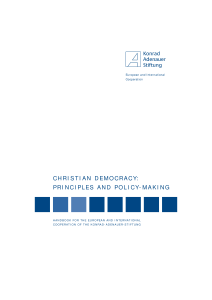 Christian Democracy Principles And Policy Making