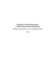 Justicia Constitucional Y Derechos Fundamentales