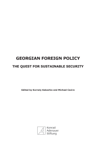 Georgian Foreign Policy