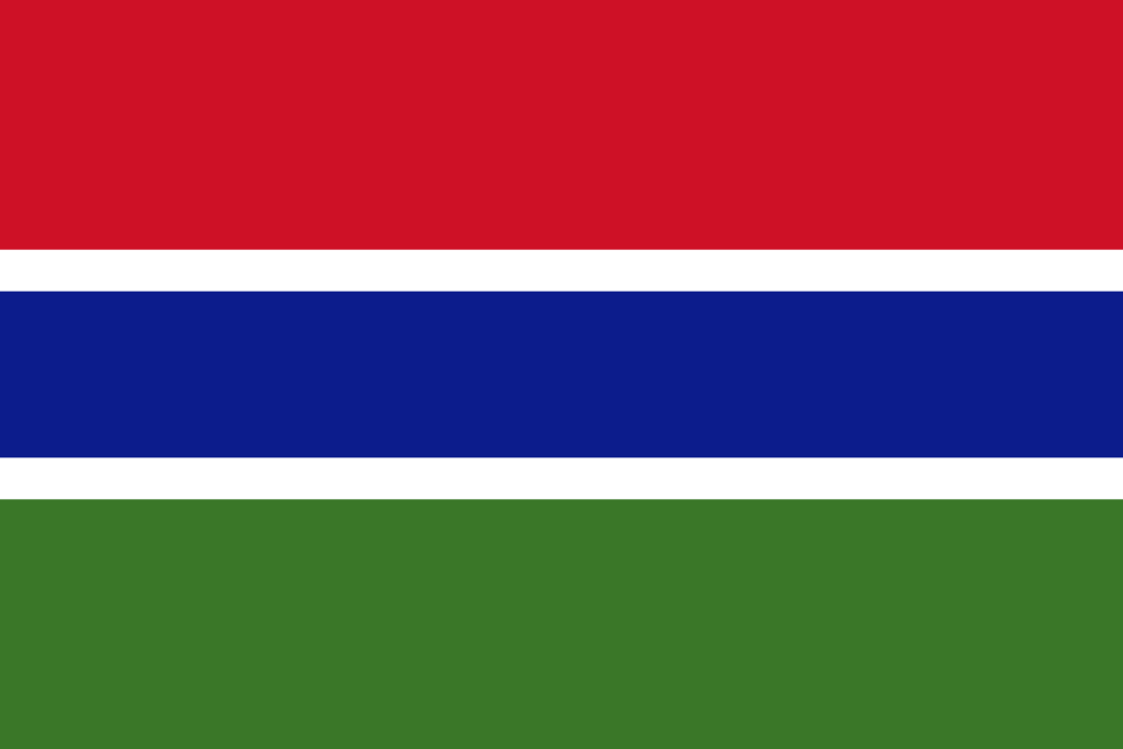 Flagge Gambia