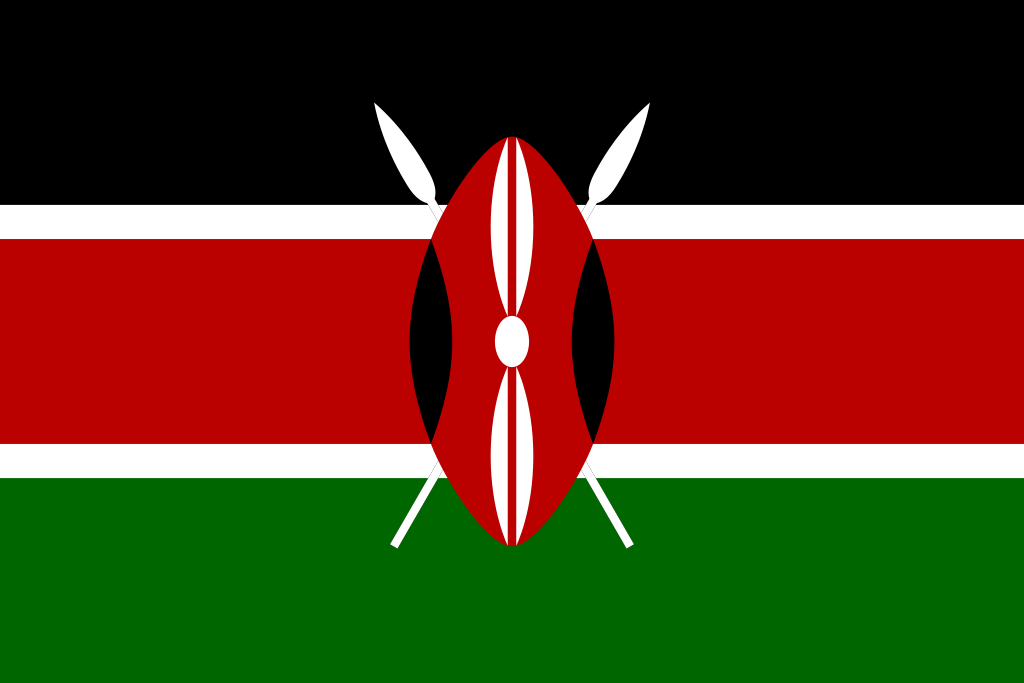 Flagge Kenia