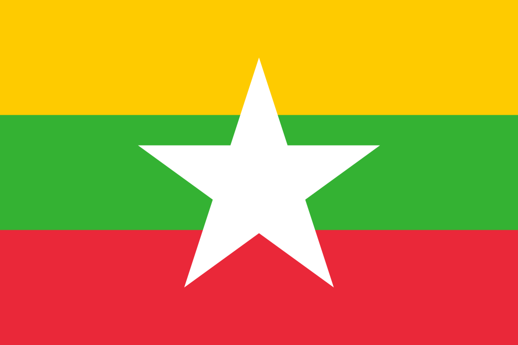 Flagge Myanmar