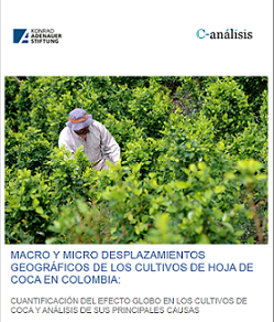 Investigación: macro y micro desplazamientos geográficos de los cultivos de hoja de coca en Colombia