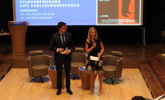 (v.l.n.r.) Dr. Jan Philipp Wölbern, Dr. Kathrin Zehender